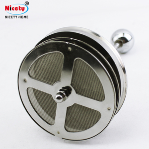 Pichet <span class=keywords><strong>mousseur</strong></span> à lait manuel en acier inoxydable de qualité alimentaire - <span class=keywords><strong>Mousseur</strong></span> à lait durable à pompe manuelle avec poignée ergonomique pour barista à domicile - Product Image 5