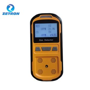 ज़ेट्रॉन ABH842 सस्ता पोर्टेबल LEL/O2/CO/H2S 4 गैस विश्लेषक - Product Image 1