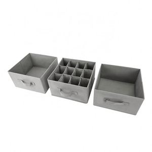 6-Shelf Hanging Closet Organizer, Hanging <b>Storage</b> Organizer with 3 Removable <b>Drawers</b> & Side Pockets, Hanging Shelves <b>for</b> Closet - Product Image 3