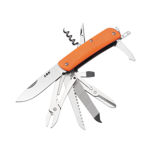Mejor Precio de <span class=keywords><strong>Sanrenmu</strong></span>, Regalo Personalizado WA761-B1, Navaja Multiherramienta Plegable 21 en 1 con Mango de Fibra de Carbono - Product Image 3