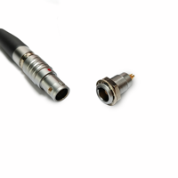 Connecteur circulaire auto-bloquant blindé à 4 broches UHUB série B 00B compatible avec 00B pour sonde NDT