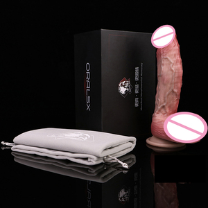 La ventosa fuerte ORALSX se puede unir al vientre del consolador masculino adecuado para la experiencia del consolador realista de los homosexuales. - Product Image 5