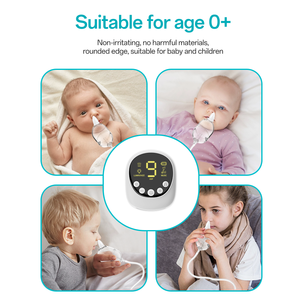 Sûr et fiable puissance réglable haute qualité bébé nez aspirateur de qualité alimentaire Silicone bébé nez aspirateur prix réduit - Product Image 6