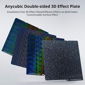 Placa de Construcción Anycubic de Doble Cara con Textura PEI, Forma Octogonal, Estrella, Diamante, Bola, para Impresora 3D Kobra S1 - Product Image 2