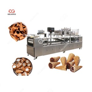 Macchinario per Coni Gelato <span class=keywords><strong>e</strong></span> Waffle con Ripieno di Cioccolato, Prezzi Macchina per Coni Gelato - Product Image 1