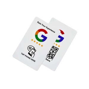 Custom NFC Smart Proximity RFID IC Card 213 Chip PVC Post-Venta Revisable Pet Tracker para Google Reviews Fabricado para - Product Image 4