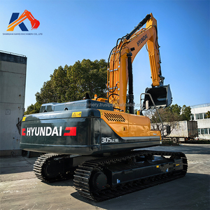 Excavadora Hyundai 305LC-9S Usada de Corea del Sur, 30.5 Toneladas, con Motor, Bomba, PLC y Motor Eléctrico - Product Image 2
