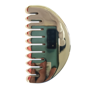 Peigne Gua Sha en métal, forme personnalisée, outils de massage, peigne Gua Sha en acier inoxydable, rouleau de massage pour le visage, Gua Sha en acier inoxydable 304 - Product Image 3