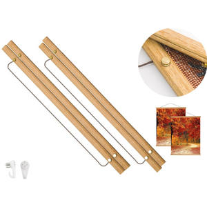 Cadres de peinture diamantés suspendus, 1 paquet, cadre en bois, vis, affiche, accessoires d'art diamantés - Product Image 1