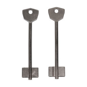 Outil <span class=keywords><strong>de</strong></span> <span class=keywords><strong>serrurier</strong></span> en laiton à <span class=keywords><strong>double</strong></span> tige <span class=keywords><strong>de</strong></span> <span class=keywords><strong>clé</strong></span>, forme unique, avec <span class=keywords><strong>clé</strong></span> vierge sécurisée - Product Image 5