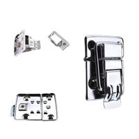 Matériel de boîtier de route fonctionnel raccord Zinc petit étui de guitare loquet accessoires de boîtier de vol petit matériel de serrure de boîte à musique en acier