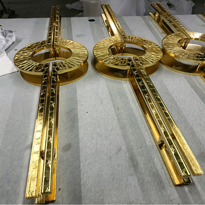 Bán Hot Antique Luxury đôi tay nắm cửa Bàn phím khóa cửa với xử lý cho bằng gỗ Glass kim loại cửa ra vào - Product Image 1