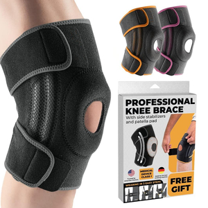 <span class=keywords><strong>Rodillera</strong></span> deportiva-Soporte antideslizante para correr, baloncesto, levantamiento de pesas y entrenamientos de gimnasio-Acolchado amortiguador - Product Image 6