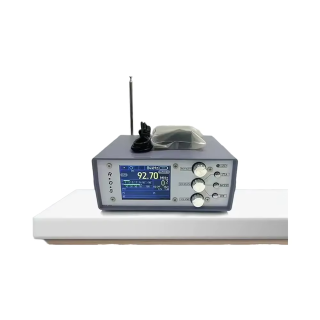 Latest TEF6686 FM SW/MW/LW DSP Radio Receiver RDS + Battery Speaker Charger Antenna