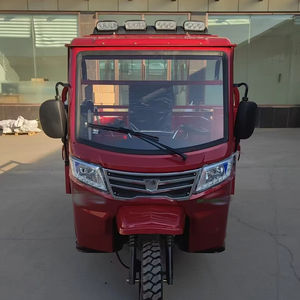 Tricycle à moteur <span class=keywords><strong>350CC</strong></span>, 9 roues, double pont, double transmission, transport de marchandises, tricycle à moteur avec pare-brise - Product Image 1