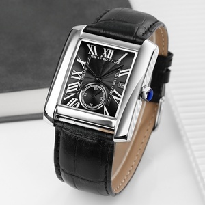 Reloj de Pulsera de Cuero Genuino de Lujo para Mujer, Diseño Cuadrado Mini, Esfera de Azúcar, Estilo Retro Minimalista Versátil, Venta Directa de Fábrica - Product Image 2