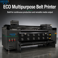 Nouvelle imprimante hybride éco-solvant entièrement automatique pour matériaux en rouleau et plats, machine d'impression publicitaire