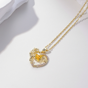 สร้อยคอคู่รักสไตล์พังก์น่ารักทันสมัย จี้รูป<span class=keywords><strong>คน</strong></span>กอดกัน ของขวัญวันแม่ ของขวัญวันเกิดสำหรับคุณแม่ - Product Image 4