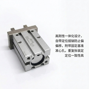 Cylindre à doigts pneumatique Airtac HFZ16 avec rail de guidage parallèle 0,15-0,7 Mpa, corps en acier - Product Image 4