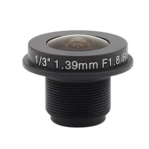 M12メガピクセルレンズ5MP 1/2.5 ''1.7mm焦点距離F2.0ビデオ会議用広角魚眼レンズ