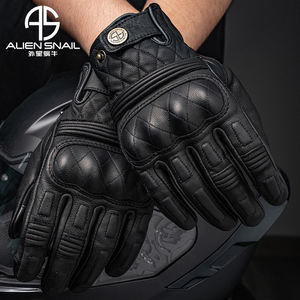 Gants d'équitation en peau de mouton thermique à doigts entiers, antidérapants, d'épaisseur moyenne, imperméables et coupe-vent pour l'automne, l'hiver et l'usage domestique - Product Image 3