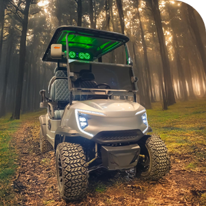 รถกอล์ฟไฟฟ้าแบตเตอรี่ ithium 2 4 6ที่นั่งรถกอล์ฟแบบออฟโรดสีคลาสสิกตามสั่ง - Product Image 4