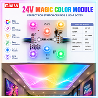 Module LED RGB super lumineux SMD 2835 pour enseignes publicitaires et boîtes lumineuses, avec logo personnalisé et éclairage en chaîne