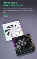 Ventilador de PC Gamer-X Prism ARGB de 120 mm con Rodamiento Fluido, Interfaz de 4 Pines, 12 V, Disipador de Calor para Juegos de Computadora, CPU, Aire, 64.8 CFM, 50000