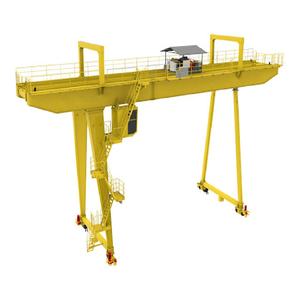 Grue <span class=keywords><strong>portique</strong></span> à double poutre robuste pour l'entrepôt d'une usine sidérurgique, levage industriel 50 tonnes - Product Image 5