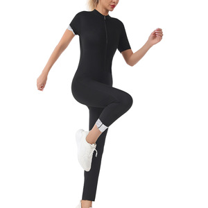 ชุดซาวน่าแขนยาวสำหรับผู้หญิง ไซส์ใหญ่ ระบายอากาศได้ดี ชุดออกกำลังกายกระชับสัดส่วน - Product Image 4