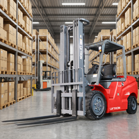 Pengangkut Material Gulungan Kabel, Pengontrol Beban Berat, Forklift Elektrik Counterbalance Liftron CPD30 3000kg