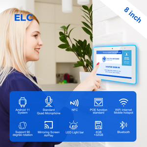 <span class=keywords><strong>Tablette</strong></span> Android 11 OEM/ODM avec écran tactile LCD de 8 pouces, 10 pouces, 13 pouces, 15 pouces, montage mural, NFC, pour salle de réunion - Product Image 5