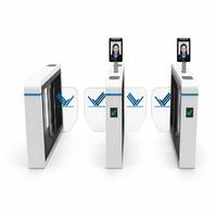 Tornello Automatico a Barriera Girevole con Riconoscimento Facciale, RFID e Codice QR
