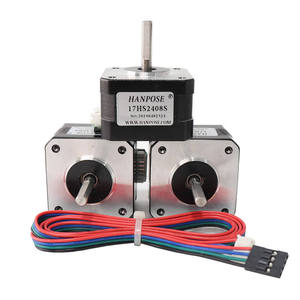 มอเตอร์ไฮบริด42สเต็ปเหมาะสำหรับเครื่องพิมพ์3D <span class=keywords><strong>17hs2408s</strong></span>-Dbx มอเตอร์แบบสองเฟสเต็ป0.6A 12N ซม. - Product Image 1