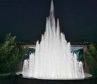 Fuente de Jardín Pequeña de Acero Inoxidable, Económica, para Exteriores, Decorativa, Apta para 110V-380V