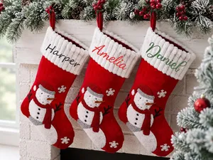 <span class=keywords><strong>Chaussette</strong></span> <span class=keywords><strong>de</strong></span> <span class=keywords><strong>Noël</strong></span> personnalisée 2026 avec nom, décor <span class=keywords><strong>de</strong></span> cheminée <span class=keywords><strong>de</strong></span> <span class=keywords><strong>Noël</strong></span> en peluche Père <span class=keywords><strong>Noël</strong></span> Bonhomme <span class=keywords><strong>de</strong></span> neige, sac cadeau <span class=keywords><strong>de</strong></span> <span class=keywords><strong>Noël</strong></span> - Product Image 5
