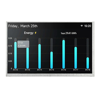 Module LCD IPS INX 10,1 pouces, haute luminosité extérieure, 1280x800 WXGA, écran de contrôle central pour machines agricoles, navigation pour camions