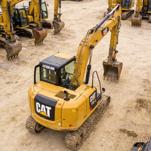 Excavadora de cadenas Caterpillar 316GC usada, en estado original, pocas horas de trabajo, rentable, con abundantes repuestos. Pequeña. - Product Image 5