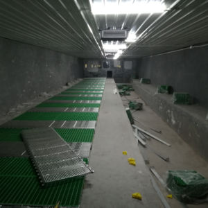 Hot Galvanized Steel Hog Sows Farrowing <b>Crates</b> with Triangle Slats Floor - Product Image 1