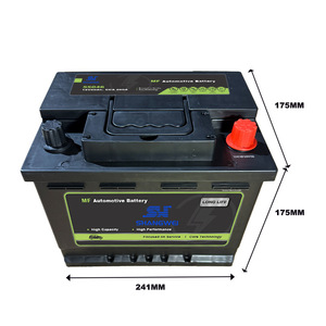 Batterie de voiture Shangwei 12V 50Ah DIN55046 sans entretien pour démarrage automobile - Product Image 2