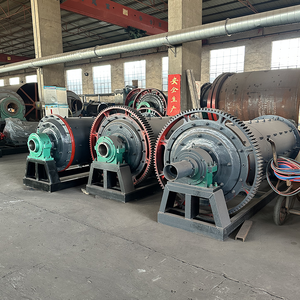 Mulino a Sfere da Laboratorio Portatile con Riduttore PLC e Motore AC, Capacità 0.2-5t/h per Macinazione di Minerale di Piombo e Polvere di Pietra - Product Image 2