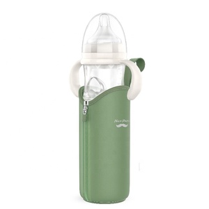 <span class=keywords><strong>3</strong></span> en 1, Cargador usb de viaje para coche, termostato de silicona, calentador de cristal, biberones de leche y agua para bebés - Product Image 2