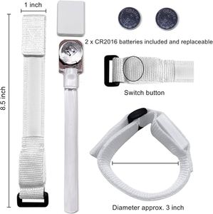 Pulseras LED, Pulseras Luminosas Intermitentes, Artículos de Fiesta para Fiestas, Festivales, Deportes, Campamentos, Eventos Nocturnos - Product Image 2