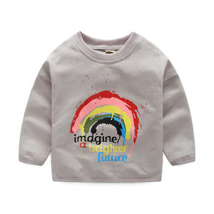 Los Más Vendidos de Alibaba, Ropa para Niños, Nueva Moda para Niñas, Camisetas con Diseños Estampados - Product Image 3