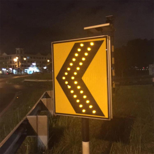 <span class=keywords><strong>Señal</strong></span> de Tráfico de Advertencia de Seguridad para Paneles Solares y Luces LED Intermitentes, <span class=keywords><strong>Señal</strong></span> de Parada para Peatones en Cruce Peatonal, <span class=keywords><strong>Señal</strong></span> de Parada LED para Carretera - Product Image 4