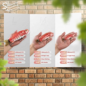 Nouveau <span class=keywords><strong>leurre</strong></span> de pêche multi-articulé à six segments avec <span class=keywords><strong>ouverture</strong></span> de la bouche, action de nage parfaite - Product Image 6