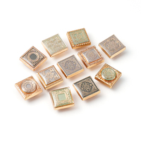 Fabricant de boutons Jinyi, OEM ODM, boutons personnalisés pour chemises arabes, boutons à pression en alliage de zinc, logo de marque, boutons à pression en métal pour thobe