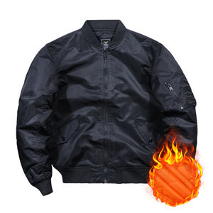 Обслуживание OEM ODM изготовленный на заказ уплотненные Стеганные зимние стеганые Пило MA1 летная куртка-бомбер мужская куртка - Product Image 1