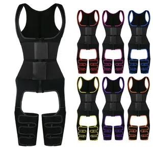 NANBIN — gilet Double ceinture d'entraînement à la taille pour femmes, amincisseur de cuisse, Corset, Logo, 2019