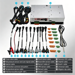 Tester Simulatore Software per Sistema Common Rail CRS980, Tester per Iniettori e Pompe per <span class=keywords><strong>Bosch</strong></span> CAT HEUI EUI Denso ECD VP - Product Image 4